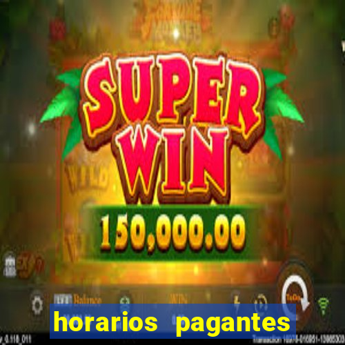 horarios pagantes fortune mouse